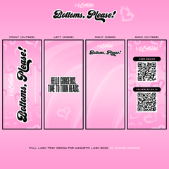 Lash Tray Design (Magnetic Lash Book)